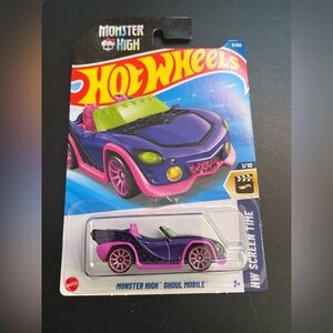 🔥5/$20 Monster High Hot Wheels Ghoul Mobile🔥